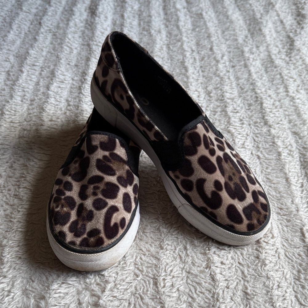 Mix No. 6 Leopard Print Slip-On Sneakers